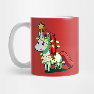 A Unicorny Christmas Mug